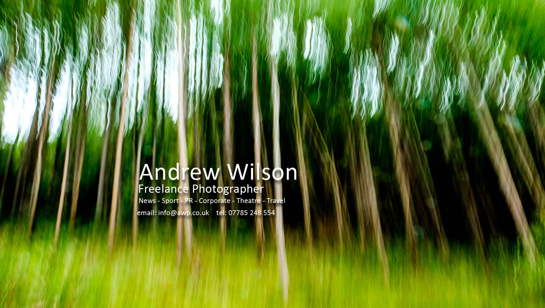 Andrew Wilson - Freelance Photographer - Scotland